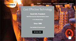 Desktop Screenshot of costeffectivetechnology.com
